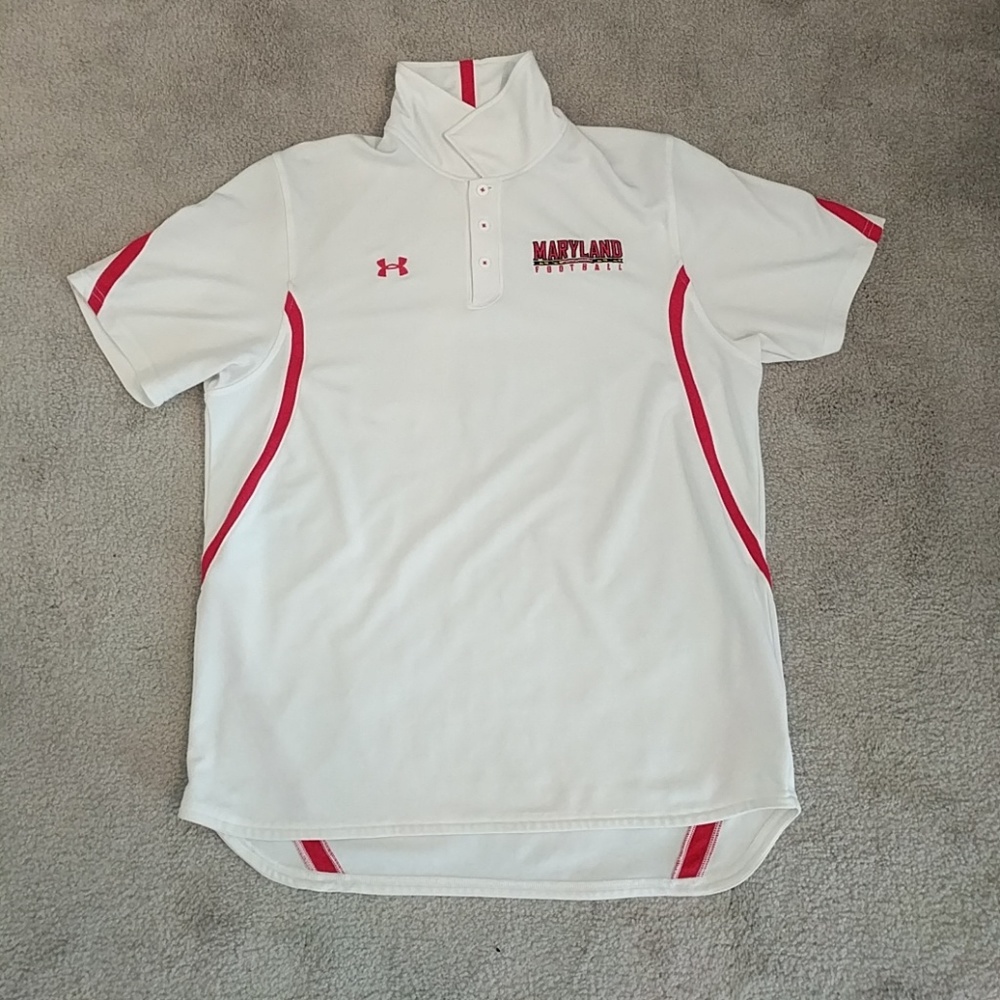 Under Armour Maryland Terrapins Football Polo